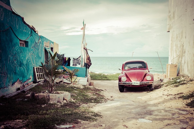 car, volkswagen, old, beetle, mexico, vehicle, vw beetle, car wallpapers, red car, automobile, automotive, transportation, parked car