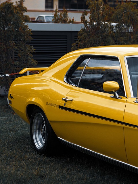 vintage car, classic car, car, vehicle, car wallpapers, automobile, yellow car, yellow vehicle